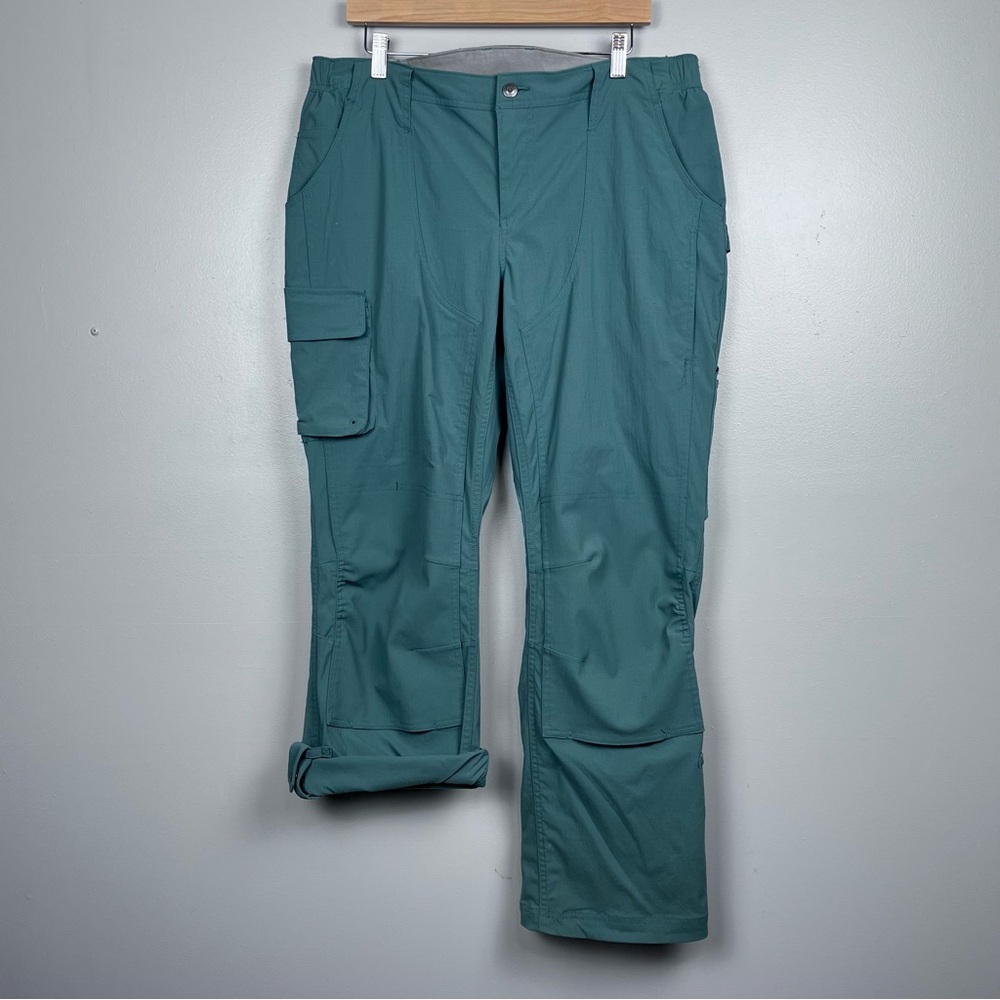 Duluth Trading Women's Convertible Cargo Hiking/ Utility Rip Stop Pants Size 14 - Picture 3 of 15